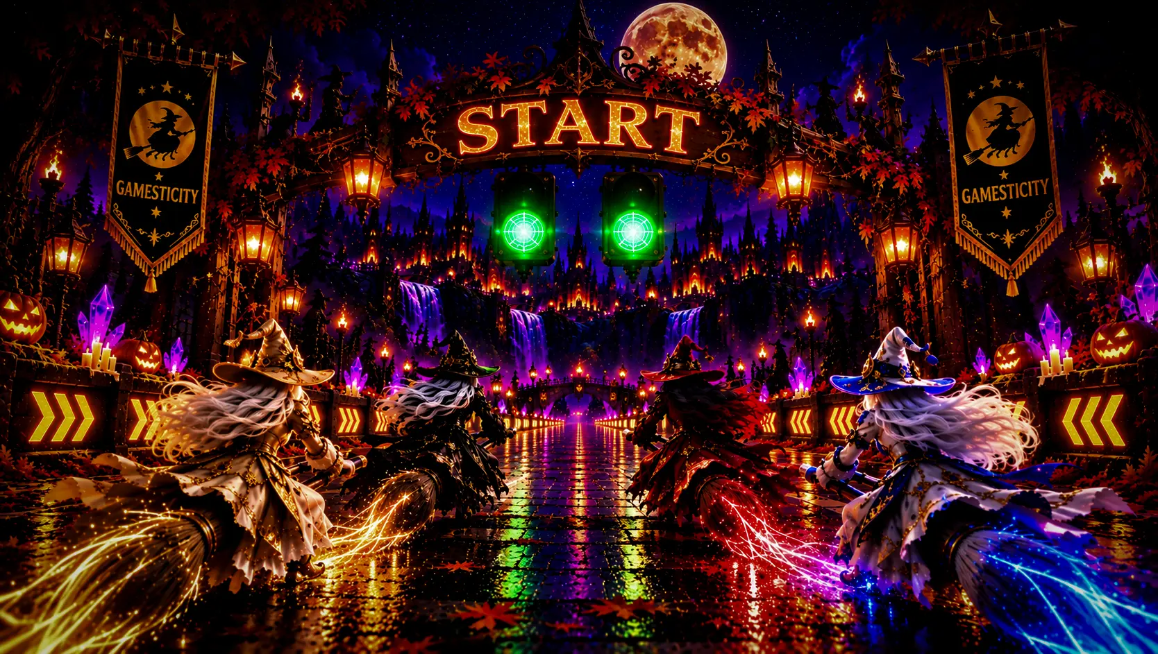 Wicked Halloween Racing preview